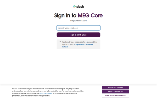 megcore.slack.com