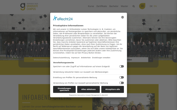 www.graduatecampus.de