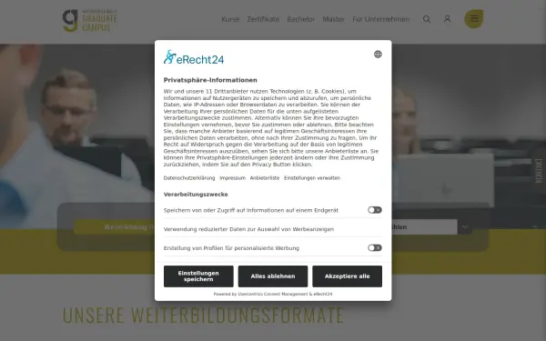www.graduatecampus.de