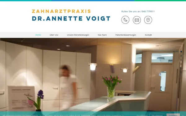 www.zahnarztpraxis-drvoigt.com
