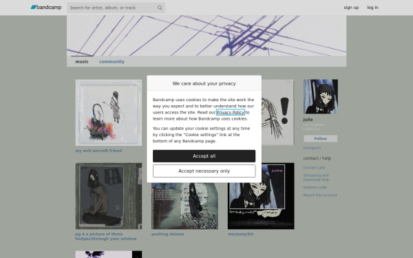 julie.bandcamp.com
