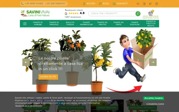 www.savinivivai.it