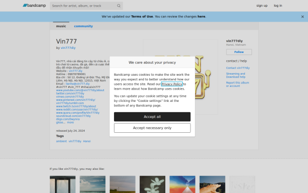 vin777diy.bandcamp.com
