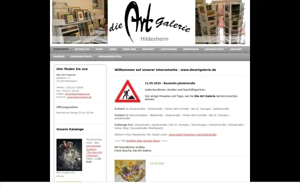 www.dieartgalerie.de