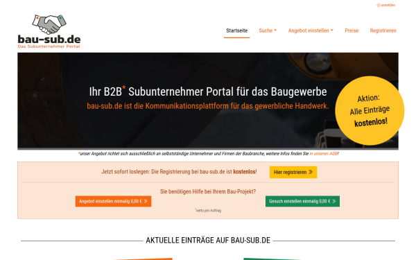 www.bau-sub.de