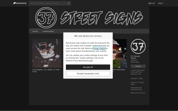 37streetsigns.bandcamp.com