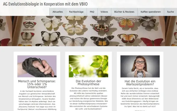 www.ag-evolutionsbiologie.de