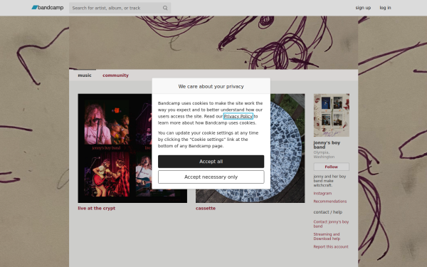 jonnysboyband.bandcamp.com