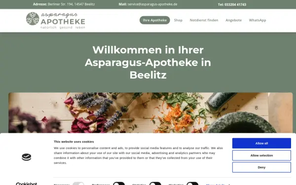 www.asparagus-apotheke.de