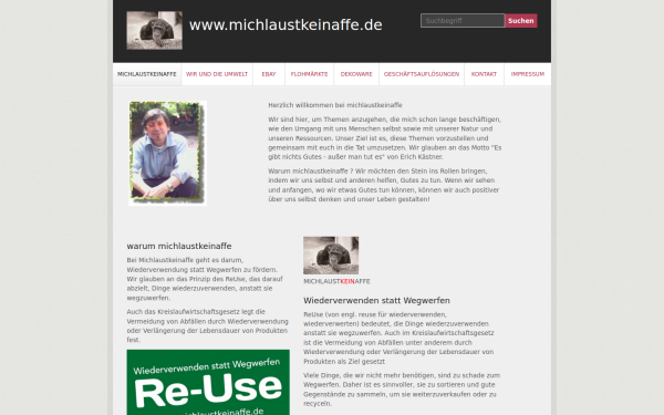 michlaustkeinaffe.de