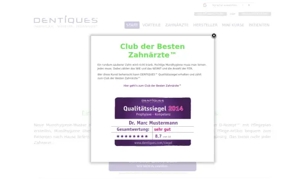 dentiques.de