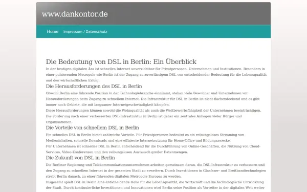 www.dankontor.de