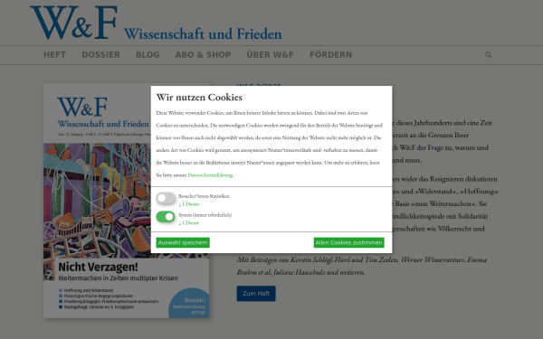 wissenschaft-und-frieden.de