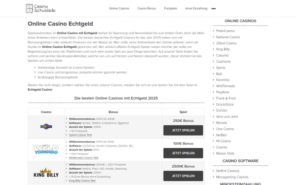 casinoschublade.com