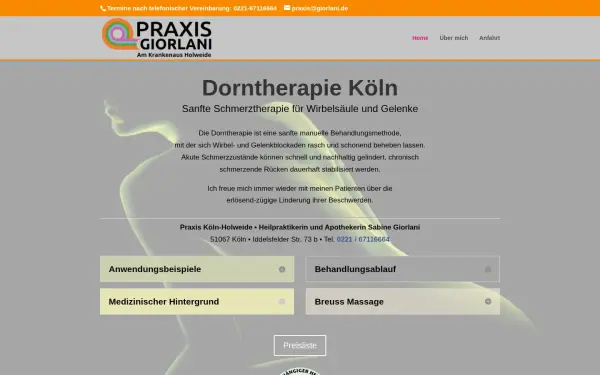 dorntherapie-koeln.de