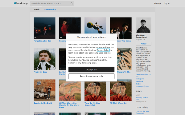 thenewconsistent.bandcamp.com