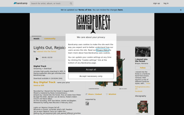 istaredintotheforest.bandcamp.com