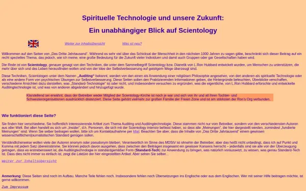 dasdrittejahrtausend.de