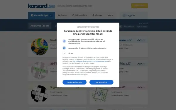 www.korsord.se