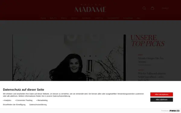 www.madame.de