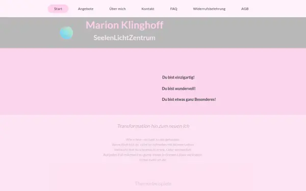 www.marionklinghoff.de