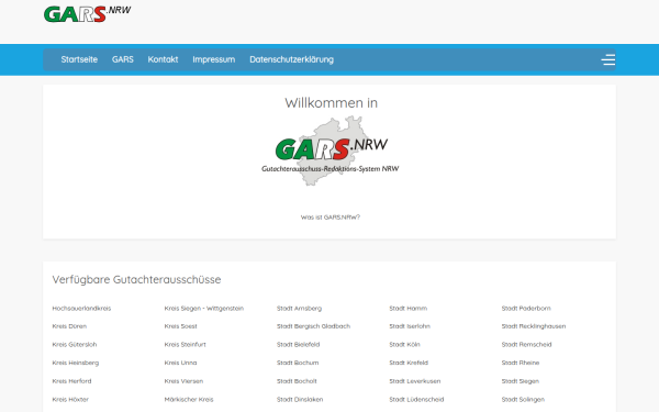 www.gars.nrw
