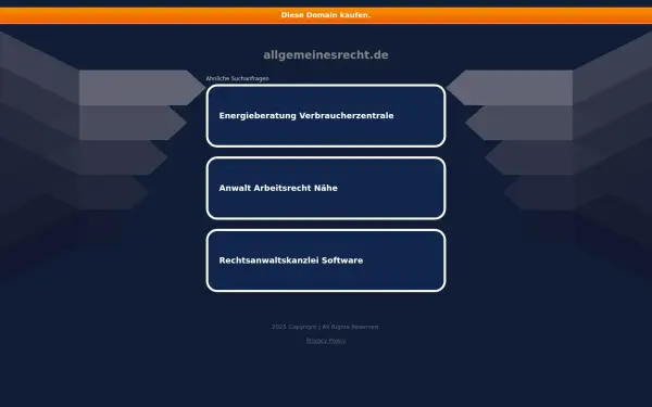 allgemeinesrecht.de