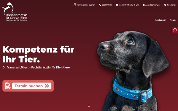 www.kleintierpraxis-loebert.de