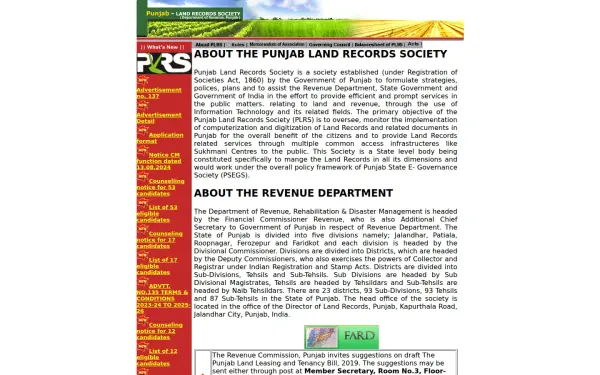 plrs.org.in