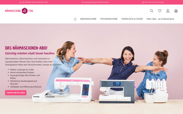 www.naehmaschine4you.de