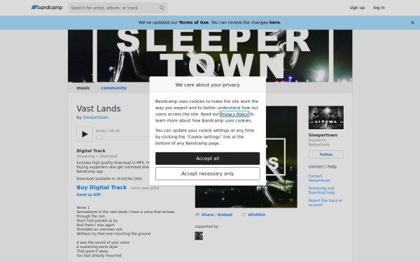 sleepertown.bandcamp.com