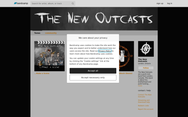 thenewoutcasts.bandcamp.com