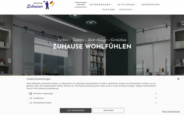 malerbetrieb-schreiner.de