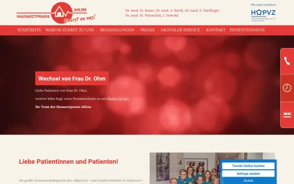 www.hausarztpraxis-ahlem.de