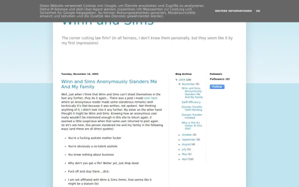 www.winn-and-sims.com