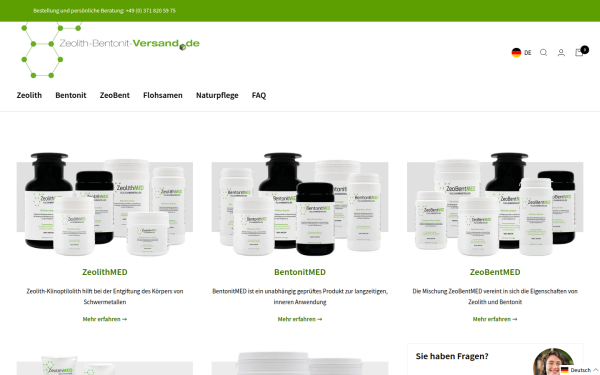 www.zeolith-bentonit-versand.de