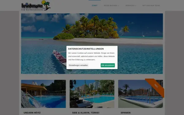 kamen.reisebuero-webseite.de