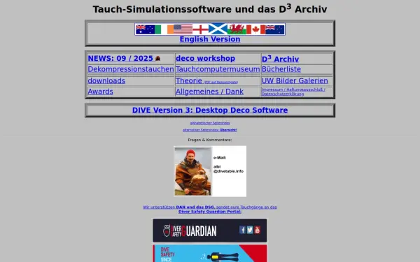 www.divetable.info