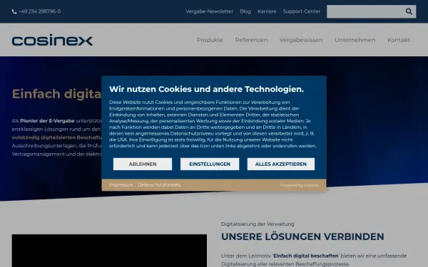 www.cosinex.de