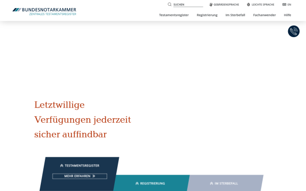 www.testamentsregister.de