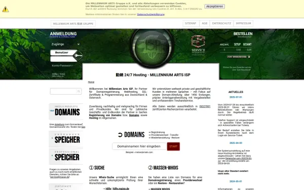 www.millenniumarts-isp.com