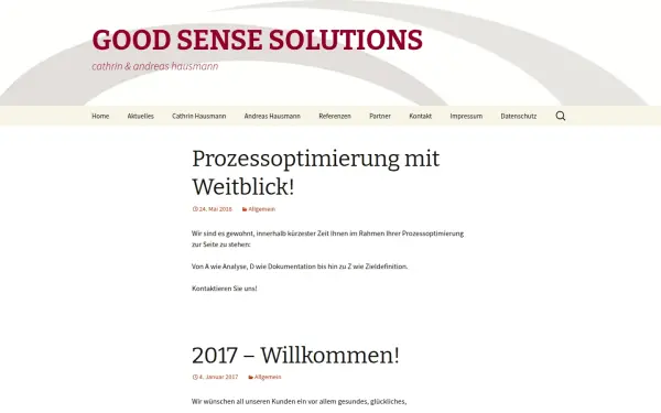 www.goodsensesolutions.de