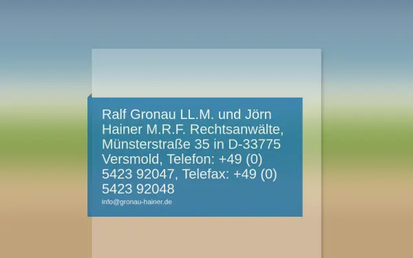 gronau-hainer.de