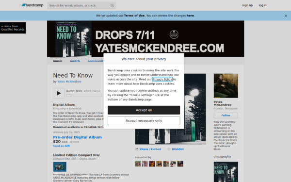 yatesmckendree.bandcamp.com