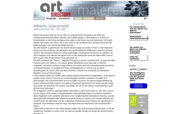 alberto--giacometti.de