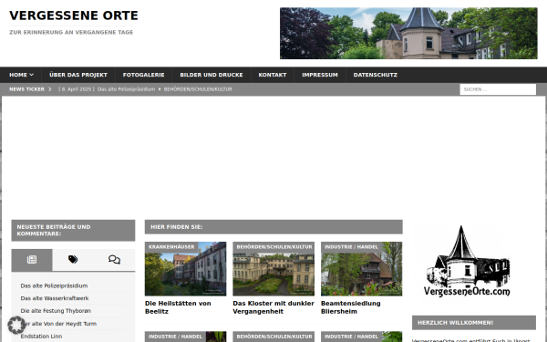 vergesseneorte.com