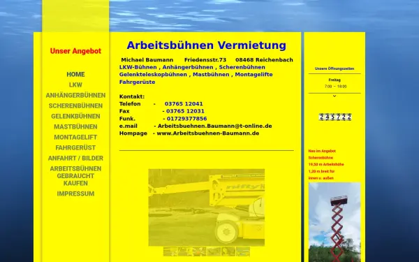 arbeitsbuehnen-baumann.de