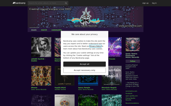 sonictantra.bandcamp.com