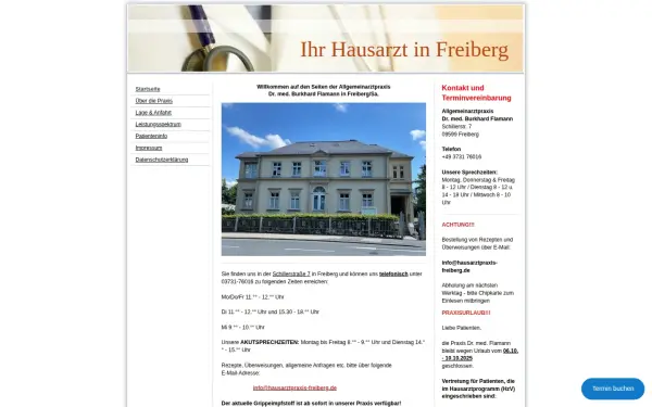 www.hausarztpraxis-freiberg.de