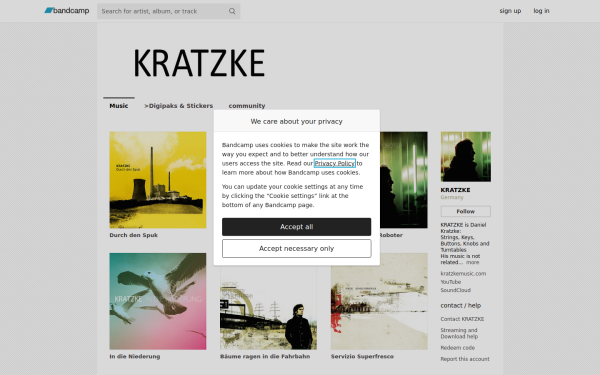kratzke.bandcamp.com
